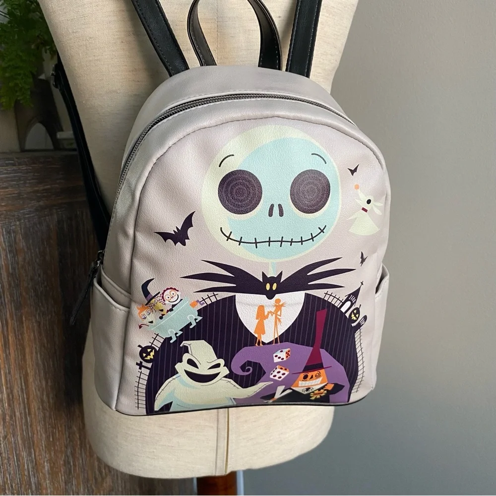 Disney Danielle Nicole Nightmare‎ Before Christmas Mini Backpack Jack Loungefly